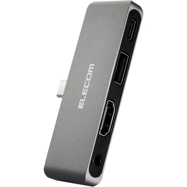 ELECOM DST-C25SV Silver USB Hub