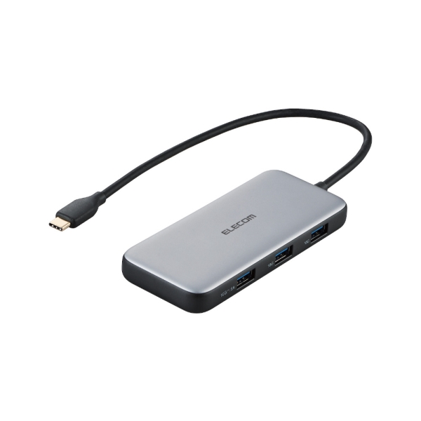 ELECOM DST-C26SV Silver USB Hub