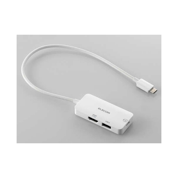 ELECOM DST-C31WH White USB Hub