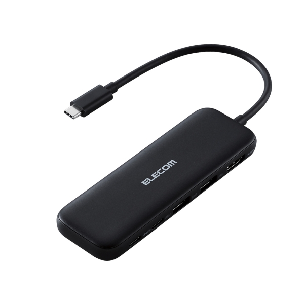 ELECOM DST-W01 Black USB Hub