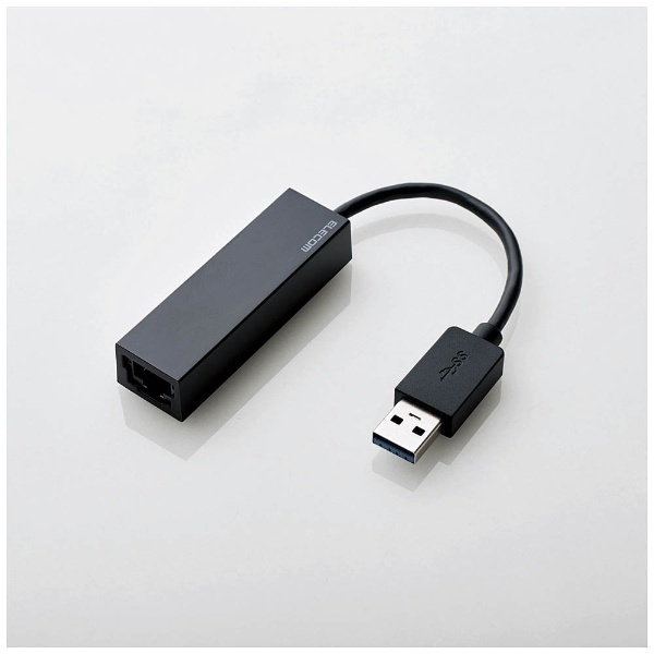 LAN Adapter Elecom Elecom EDC-GUA3-B Black LAN Adapter