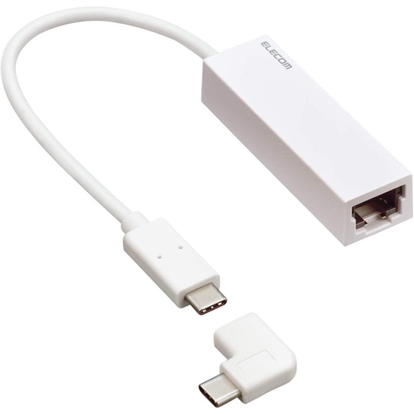 LAN Adapter Elecom Elecom EDC-GUC3L-W White LAN Adapter