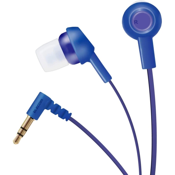 ELECOM EHP-C3520BUD Deep Blue Earphone Headphone