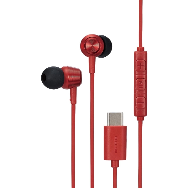 ELECOM EHP-DF11CMRD red Earphone Headphone