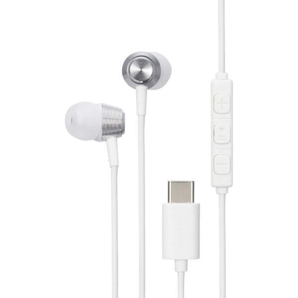 ELECOM EHP-DF11CMSV silver Earphone Headphone