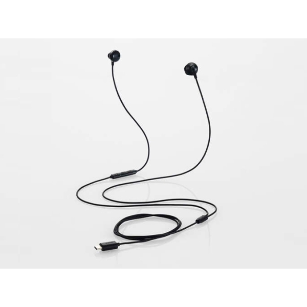 ELECOM EHP-DF13IMBK Black Earphone Headphone