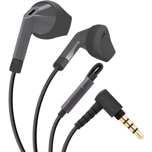 ELECOM EHP-F10IMBBK black Earphone Headphone