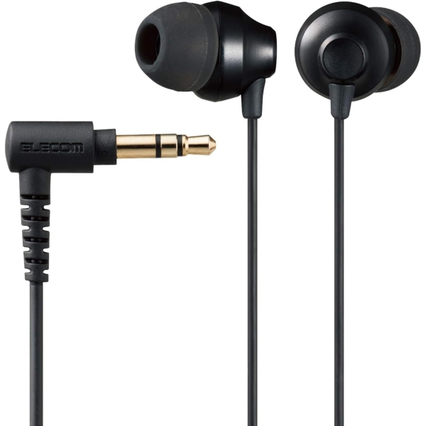 ELECOM EHP-F12CABK black Earphone Headphone