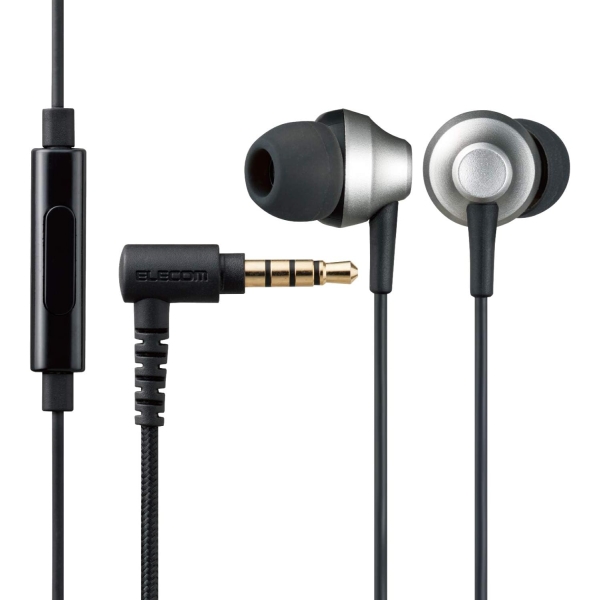 ELECOM EHP-FS12CMSV silver Earphone Headphone