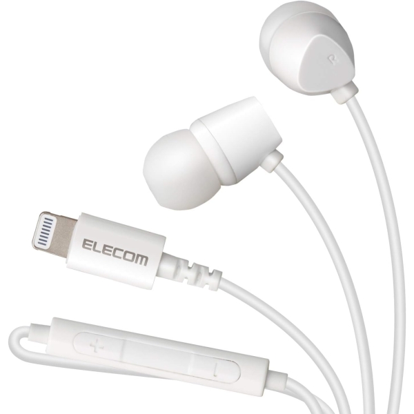 ELECOM EHP-LCN200MXWH white Earphone Headphone