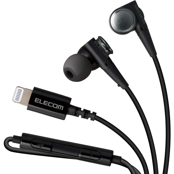 ELECOM EHP-LCS200MBK black Earphone Headphone