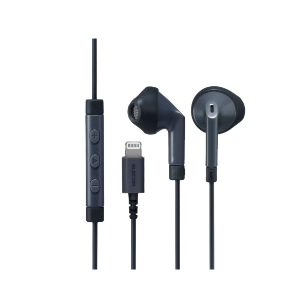 ELECOM EHP-LF10IMABK black Earphone Headphone