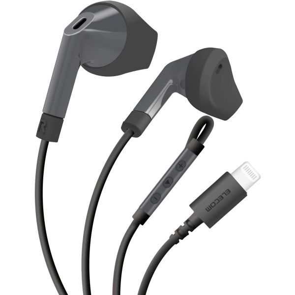 ELECOM EHP-LF10IMBBK Black Earphone Headphone