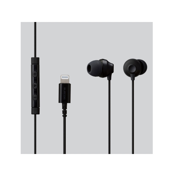 ELECOM EHP-LF12CMBK black Earphone Headphone