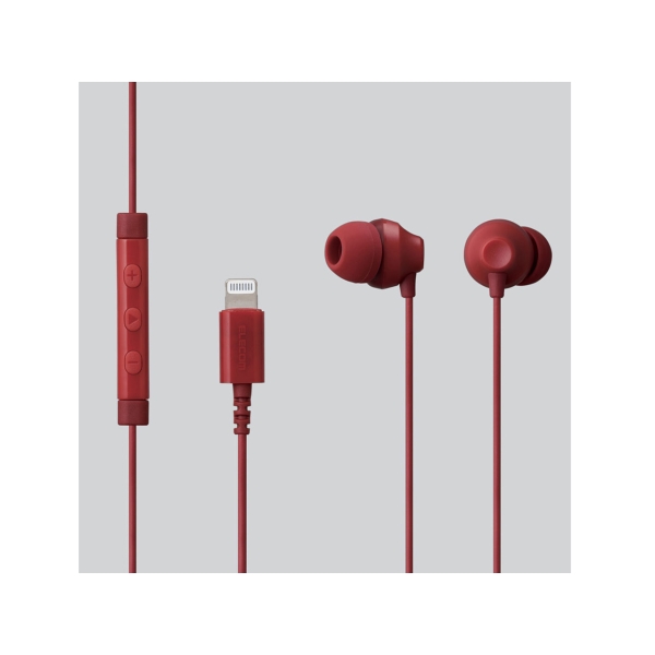 ELECOM EHP-LF12CMRD red Earphone Headphone