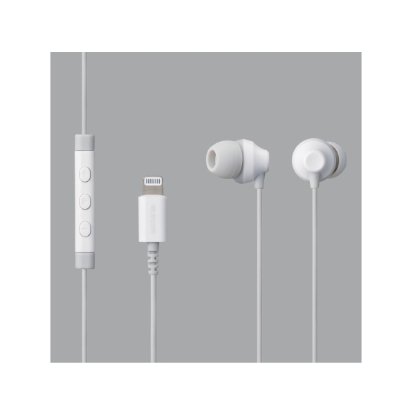 ELECOM EHP-LF12CMWH white Earphone Headphone