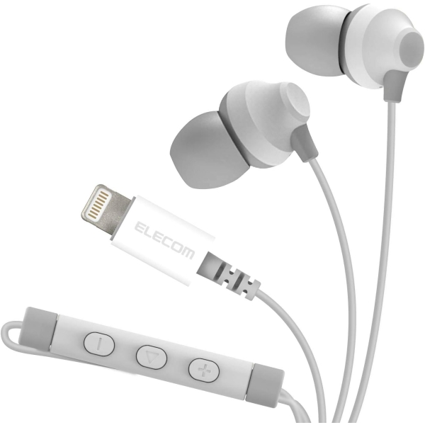 ELECOM EHP-LF12CMXWH white Earphone Headphone