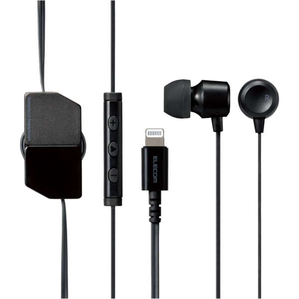 ELECOM EHP-LFR10CMBK black Earphone Headphone