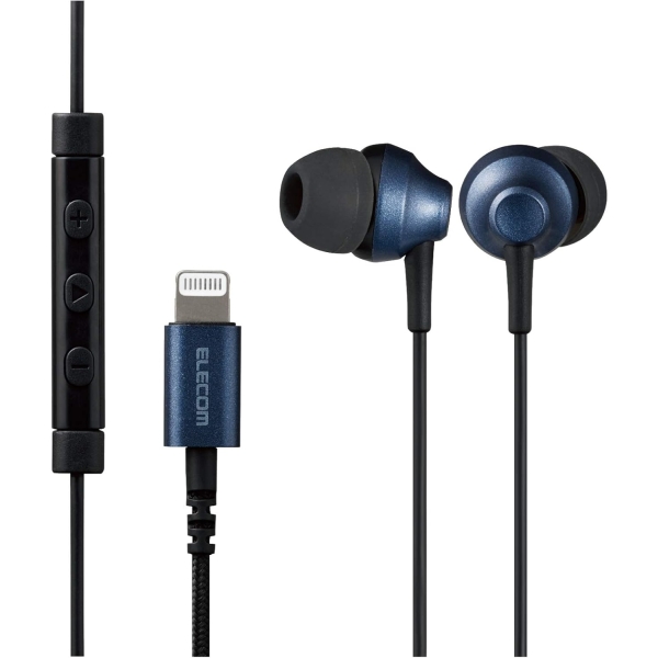 ELECOM EHP-LFS12CMBU Blue Earphone Headphone