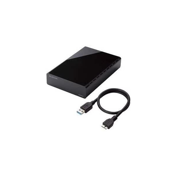 External Hard Drive ELECOM ELD-CED020UBK black