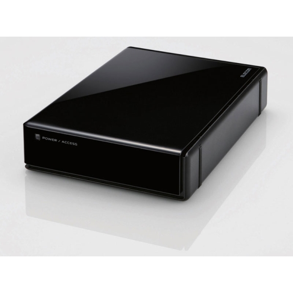 External Hard Drive Elecom ELD-EEN010UBK Black