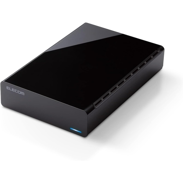 External Hard Drive ELECOM ELD-HTV020UBK black External Hard Drive