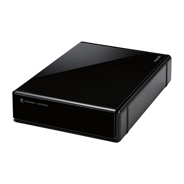 External Hard Drive ELECOM ELD-REN010UBK black