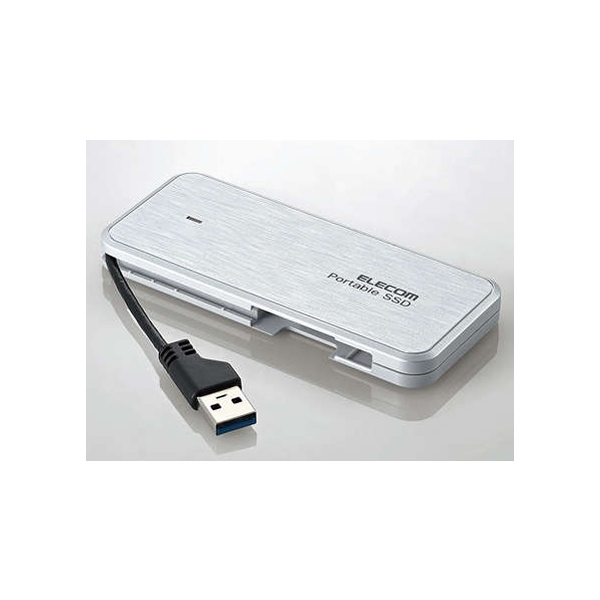 SSD Elecom ESD-EC0120GWHR White