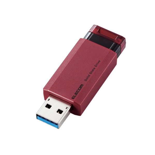 SSD Elecom ESD-EPK0250GRD Red