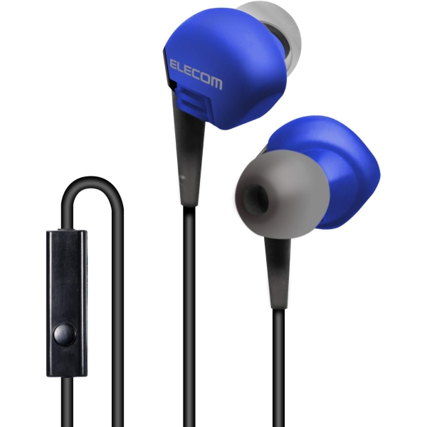 ELECOM GrandBass EHP-GB10MXBU blue Earphone Headphone