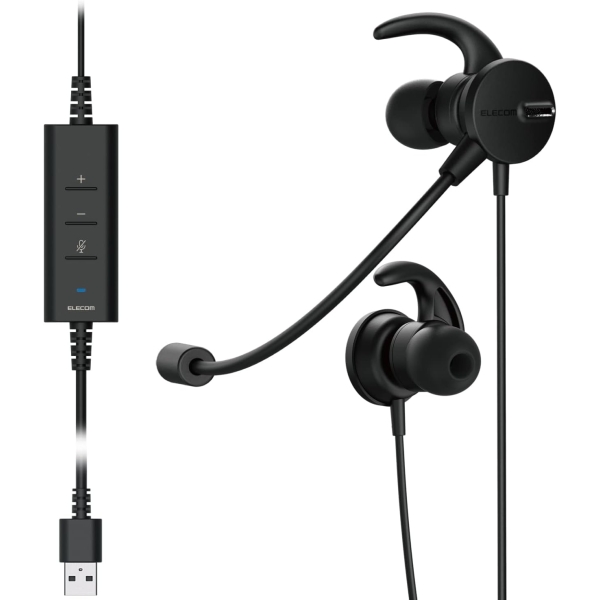 ELECOM HS-EP101UNCBK Headset