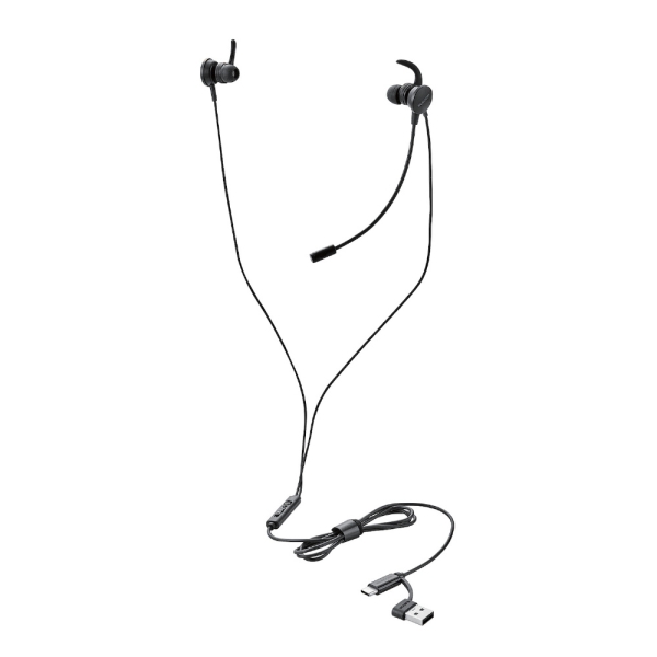 ELECOM HS-EP12SCBK black Headset