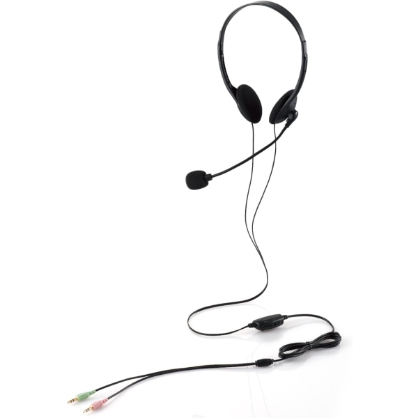 ELECOM HS-HP01SBK Headset