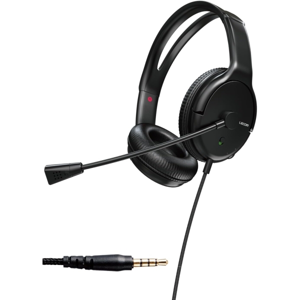 ELECOM HS-HP07STBK black Headset