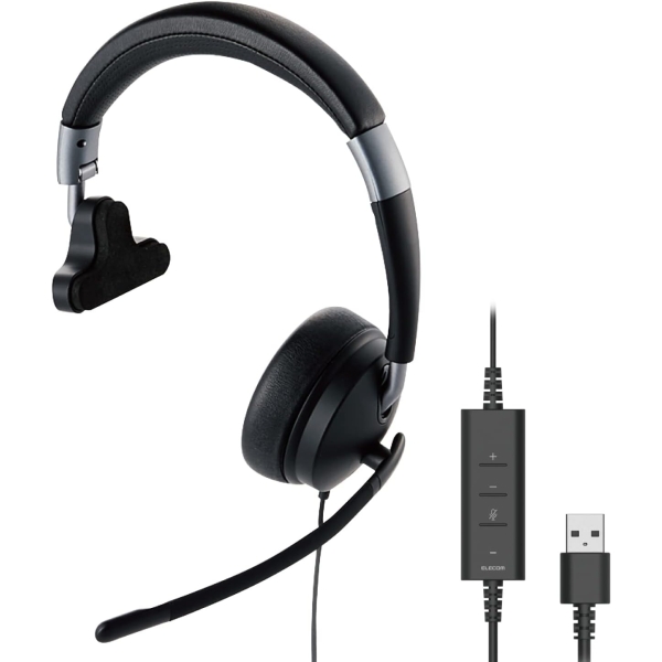 ELECOM HS-HP100UNCBK Headset