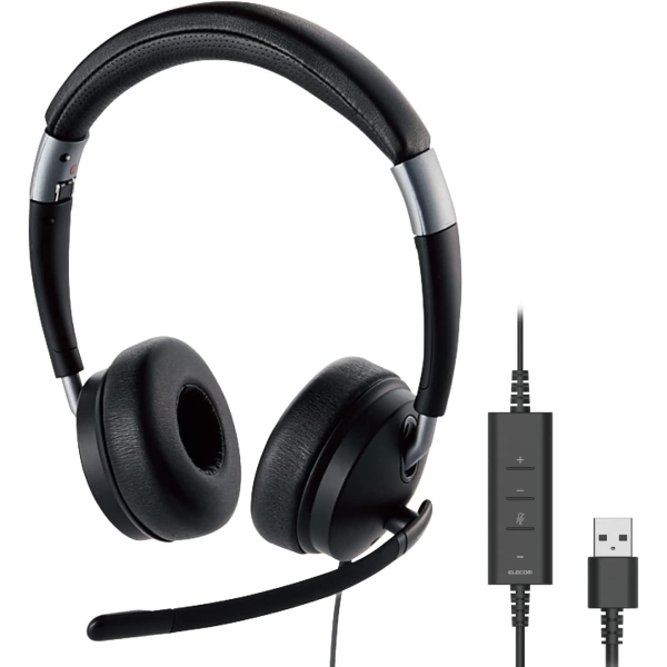 ELECOM HS-HP101UNCBK Headset