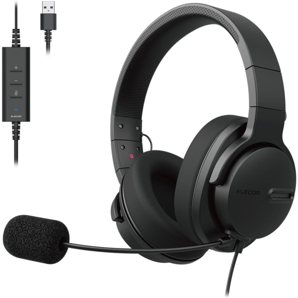 ELECOM HS-HP105UNCBK Headset