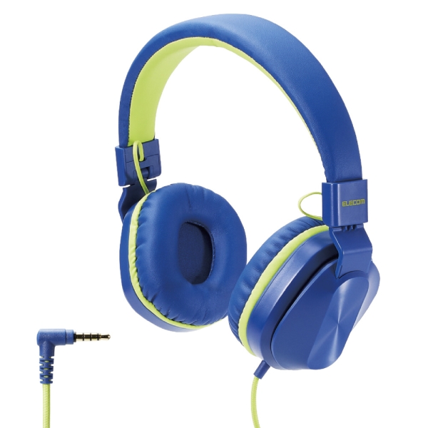 Headset ELECOM HS-KD02TNV navy X leaf green