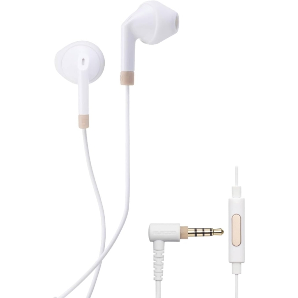 ELECOM ILMF EHP-F13IMWH-IL White Earphone Headphone