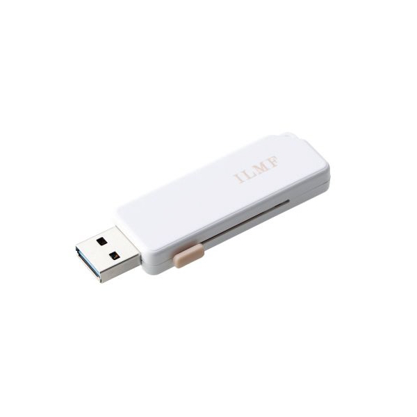 ELECOM ILMF MF-ER3032GWH-IL 32GB White USB Flash Drive