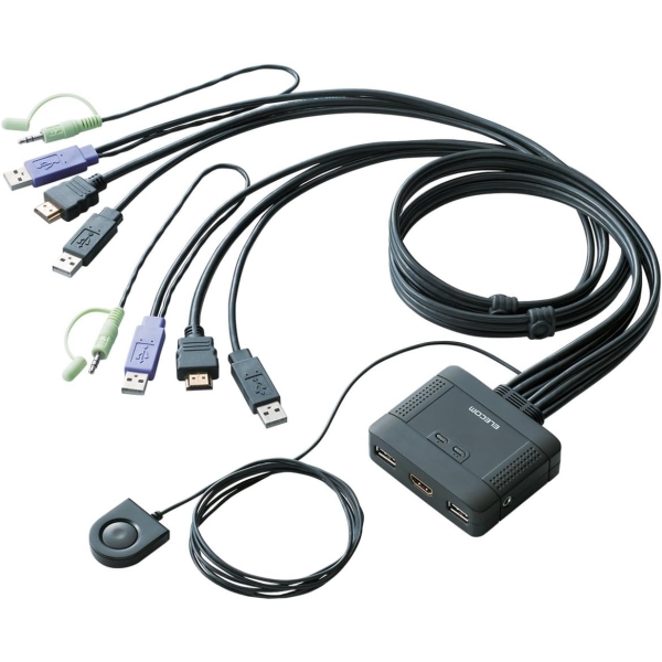 KVM ELECOM KVM-HDHDU2 KVM