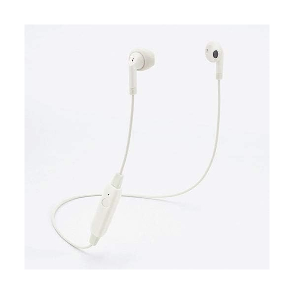 ELECOM LBT-F10IWH white Earphone Headphone Image 2