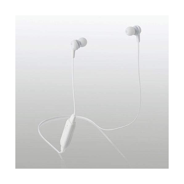 ELECOM LBT-HPC16WH white Earphone Headphone Image 2