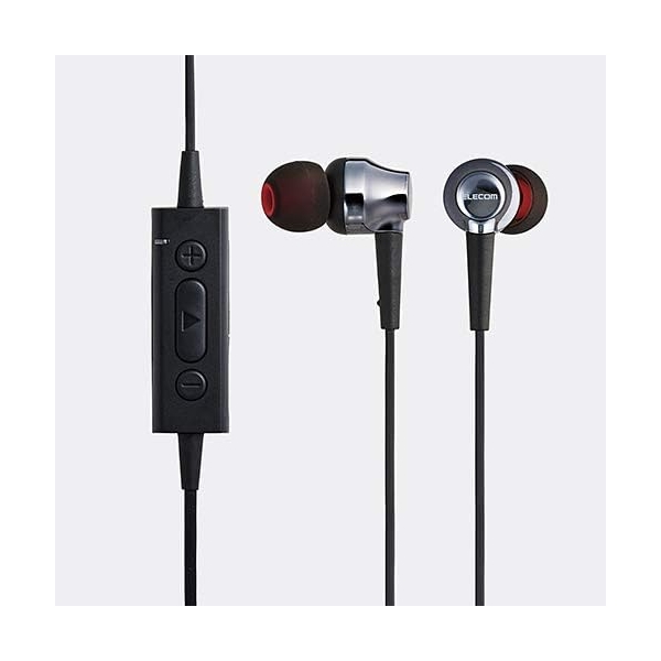 ELECOM LBT-RH1000BK black Earphone Headphone Image 2