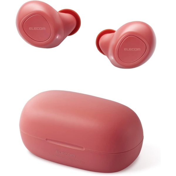 ELECOM LBT-TWS10RD rose red Earphone Headphone