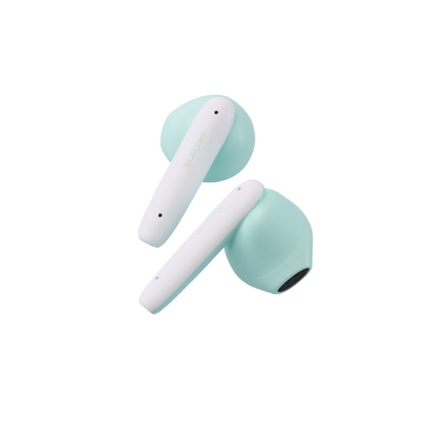 ELECOM LBT-TWS17CSGN macaroon green Earphone Headphone