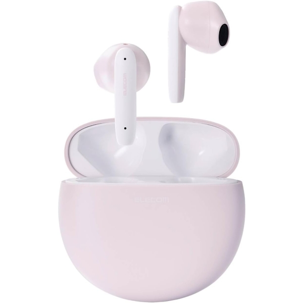 ELECOM LBT-TWS17CSPN Macaron Pink Earphone Headphone