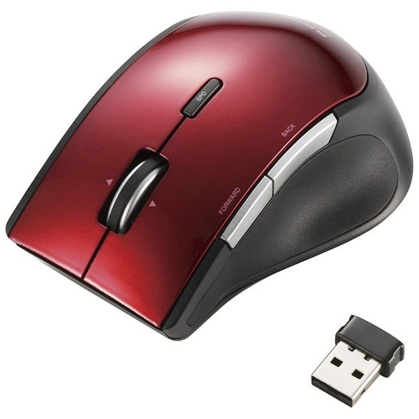 Mouse Elecom M-BL22DBRD red Mouse