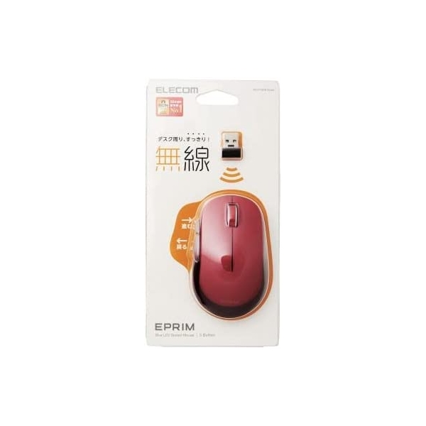 Mouse Elecom M-DY13DBRD red Mouse