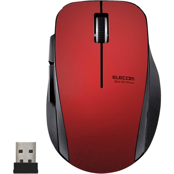 ELECOM M-FBL01DBXSRD red Mouse